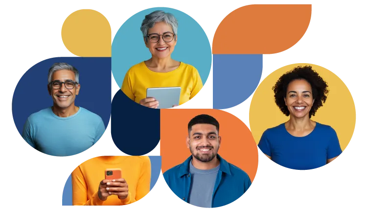 Imagen ilustrativa que resalta la diversidad en las Américas, así como las oportunidades educativas que se promueven desde este Portal.