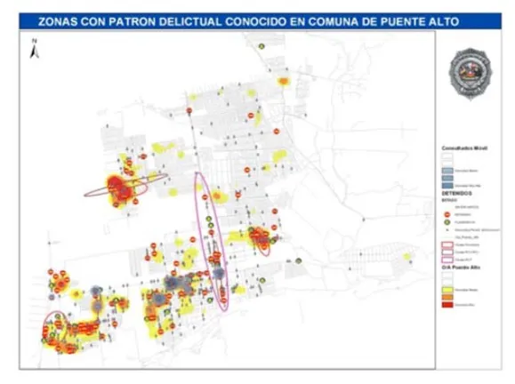 Metodología de identificación de imputados desconocidos en la Policía de Investigaciones de Chile.