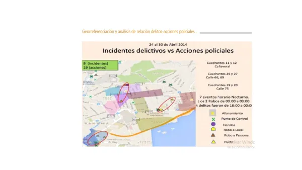 Análisis delictual para una convivencia pacífica en Viejo Veranillo y Samaria-Sinaí, Ciudad de Panamá
