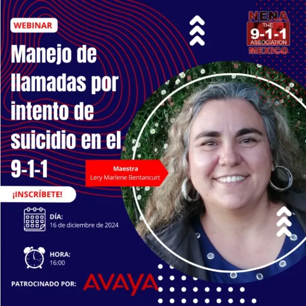 NENA México | Manejo de llamadas por intento de suicidio en el 9-1-1